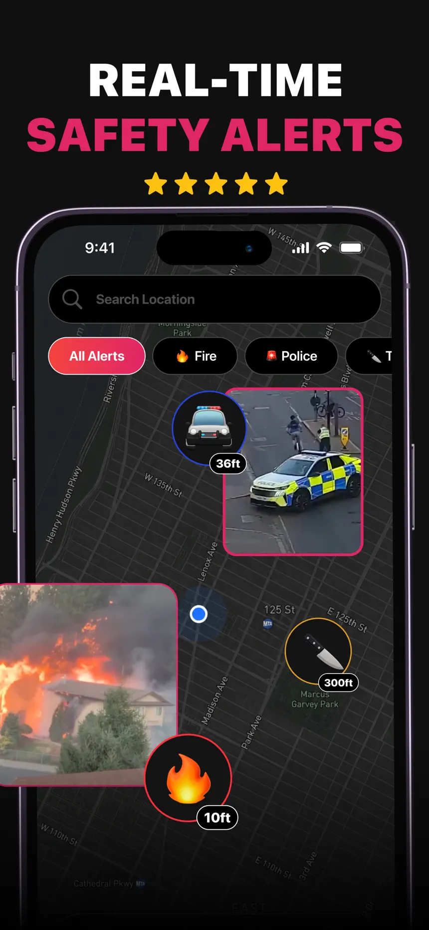 WatchOut: Real-time safety alerts